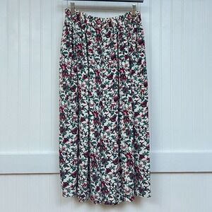 Vtg Floral Palazzo Pants Cottagecore Boho Festival Fairy Hippie Women's Small‎